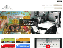 Tablet Screenshot of jvilaseca.es